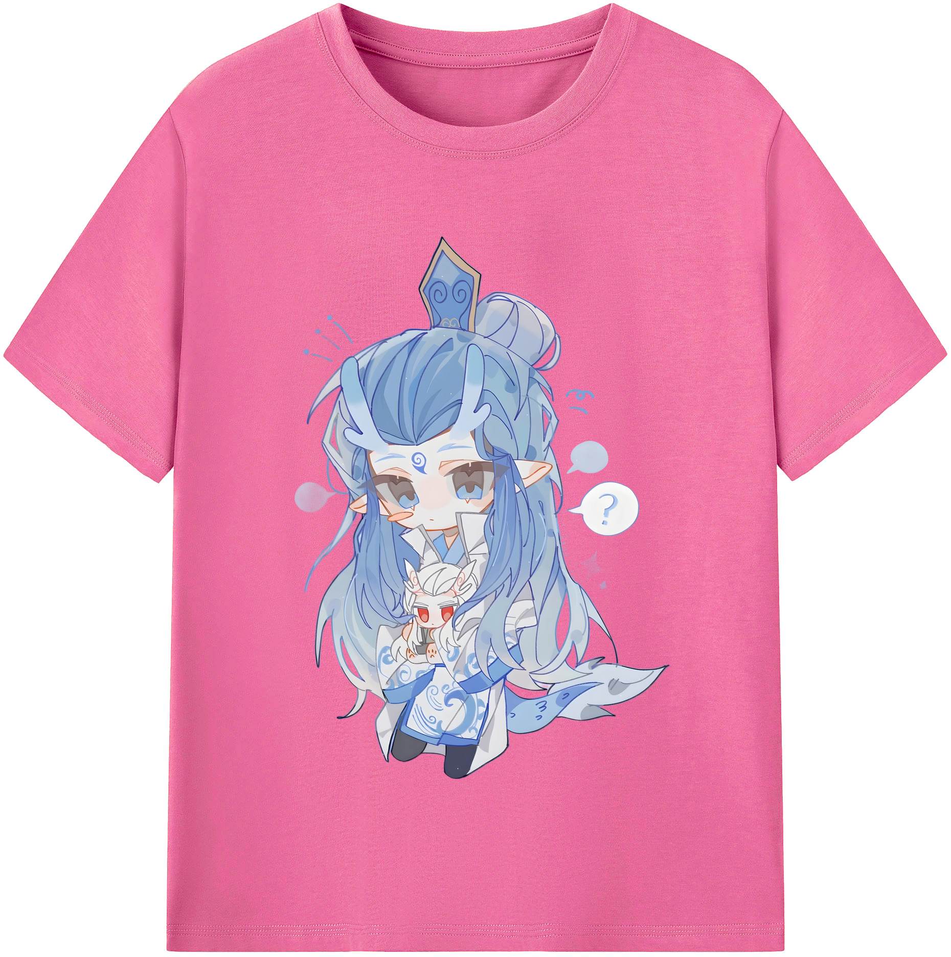 （画像用） Ne Zha 2 ナタ 魔童の大暴れ レディースカジュアルプリントTシャツ（綿100％）